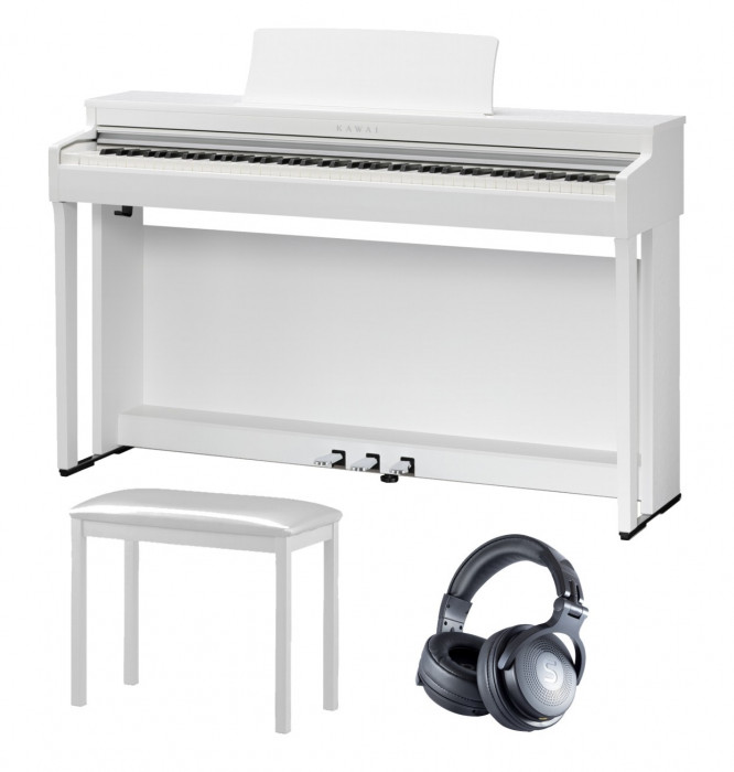 Hlavní obrázek Klávesy KAWAI CN201W Set - Premium White Satin