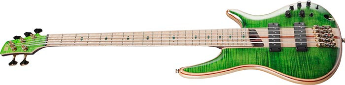 Hlavní obrázek 5strunné IBANEZ SR5FMDX-EGL - Emerald Green Low Gloss
