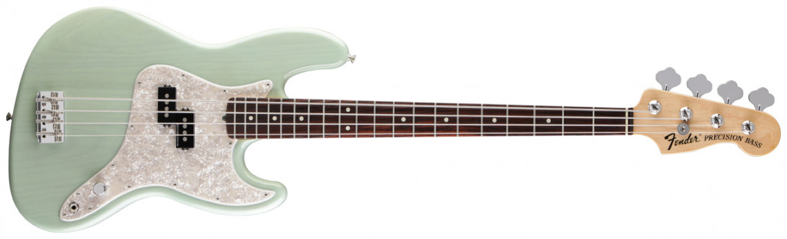 Hlavní obrázek JB modely FENDER Mark Hoppus Jazz Bass®, Rosewood Fingerboard, Surf Green