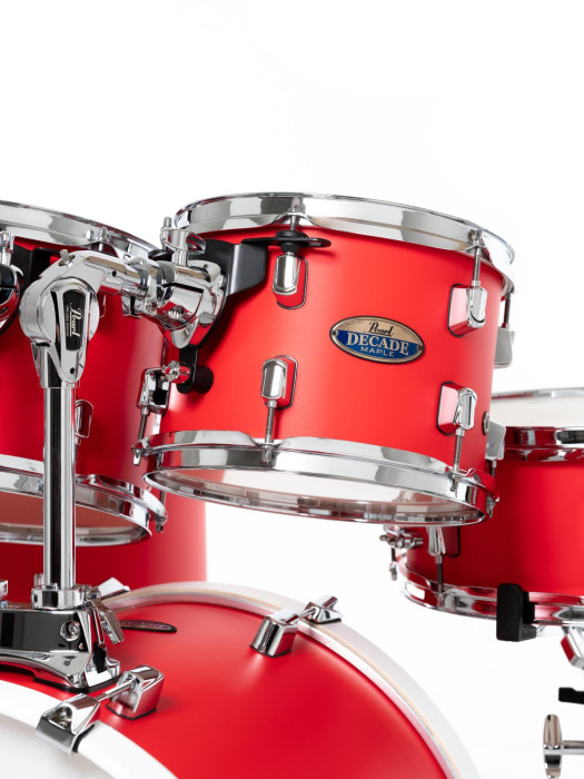 Hlavní obrázek 20“; 10“, 12“; 14“ PEARL DMP905/C899 Decade Maple - Matte Racing Red