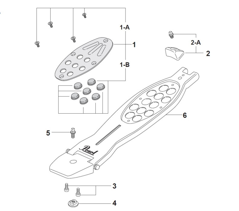 Hlavní obrázek Jiné náhradní díly PEARL AD-032A