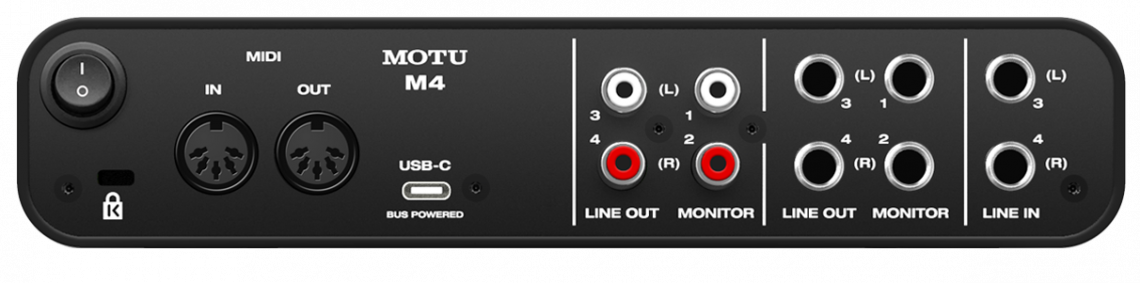 Hlavní obrázek USB zvukové karty MOTU M4