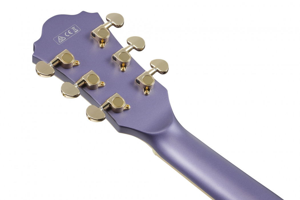 Hlavní obrázek Semiakustické a jazzové IBANEZ AS73G-MPF - Metallic Purple Flat