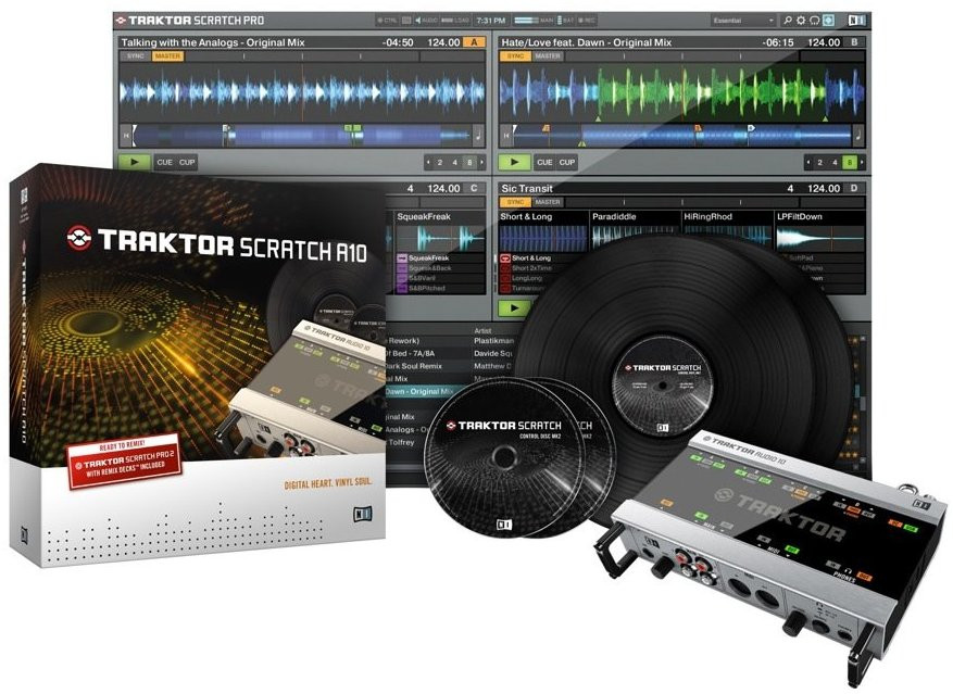 Hlavní obrázek Speciální zvukové karty pro DJ NATIVE INSTRUMENTS Traktor Scratch Audio A10