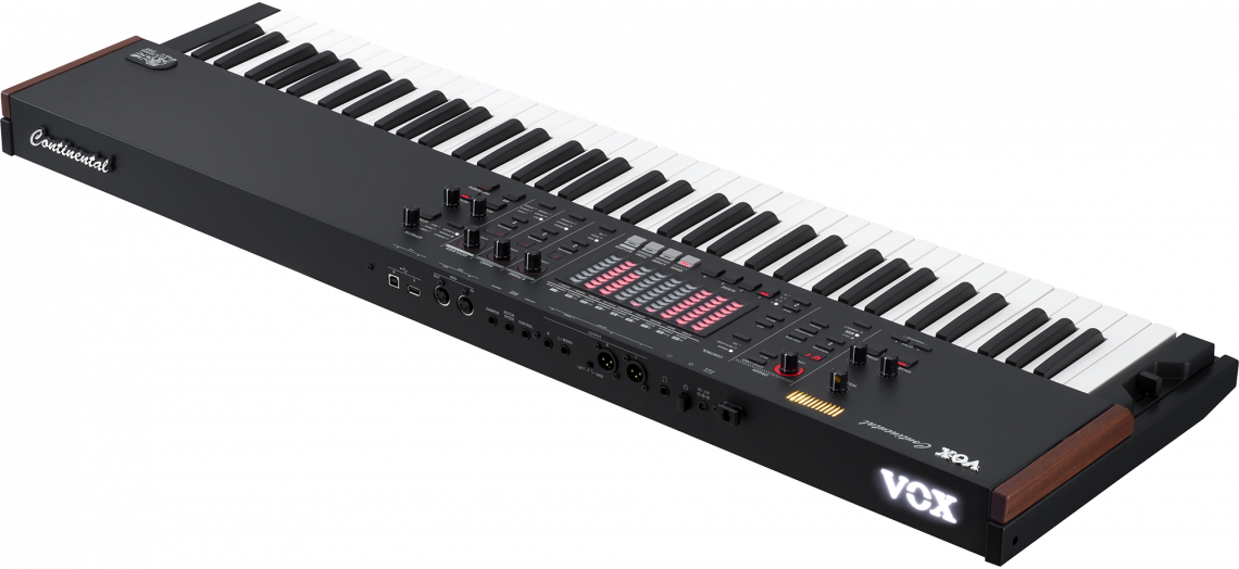 Hlavní obrázek Keyboardy s dynamikou VOX Continental 73 BK