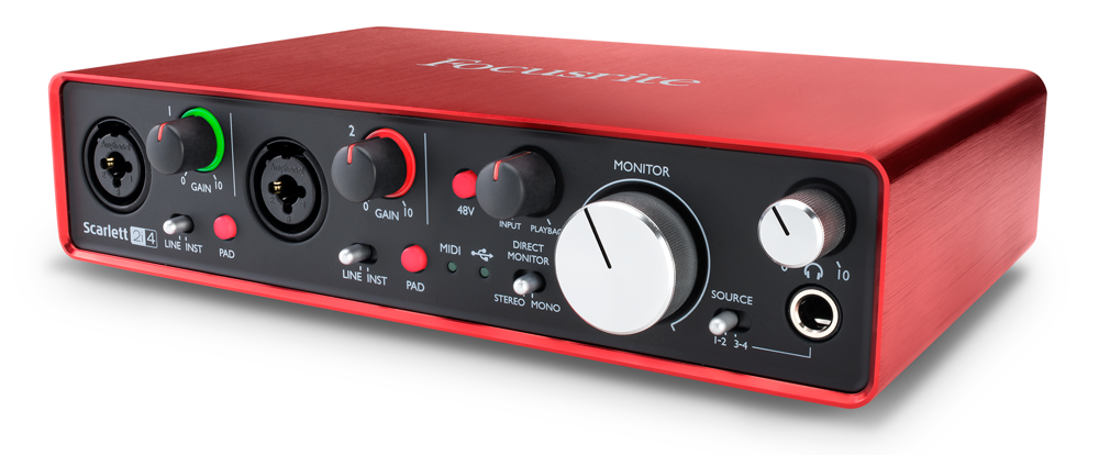 Hlavní obrázek USB zvukové karty FOCUSRITE Scarlett 2i4 2nd Gen