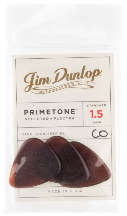 Hlavní obrázek Tvrdost do 2.0 DUNLOP Primetone Standard Grip Pick 1.5mm, 12ks