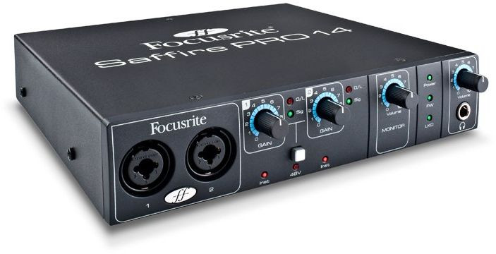 Hlavní obrázek FireWire zvukové karty FOCUSRITE Saffire PRO 14