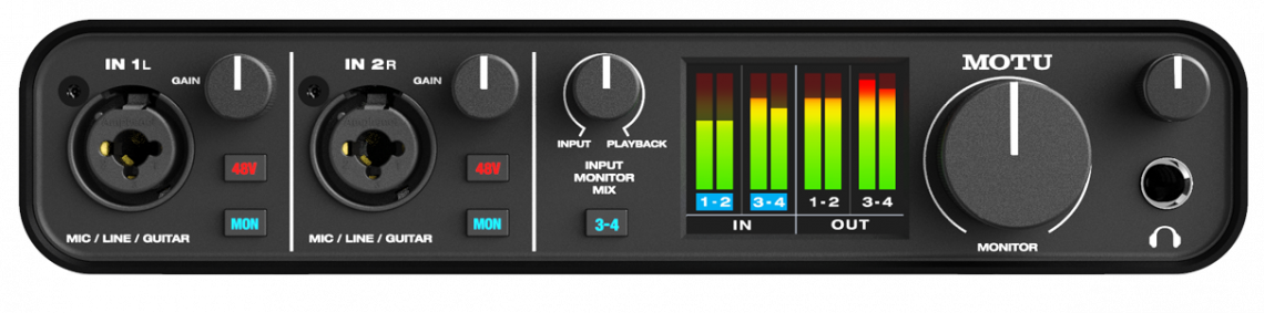 Hlavní obrázek USB zvukové karty MOTU M4