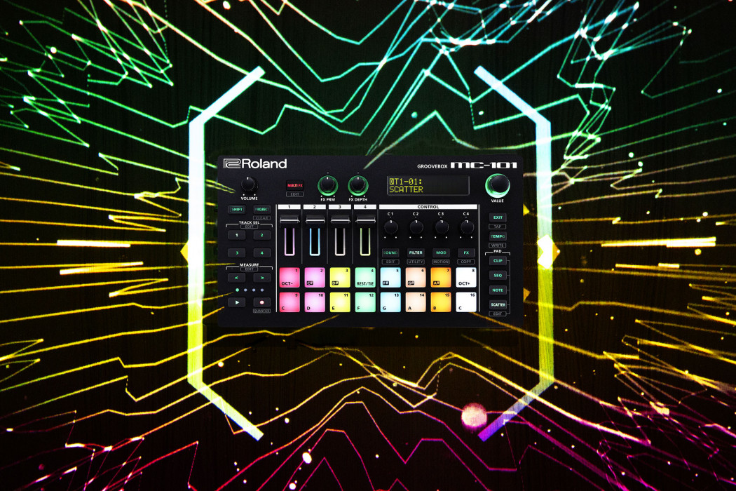 Hlavní obrázek DJ efektory a loopery ROLAND MC-101 GROOVEBOX