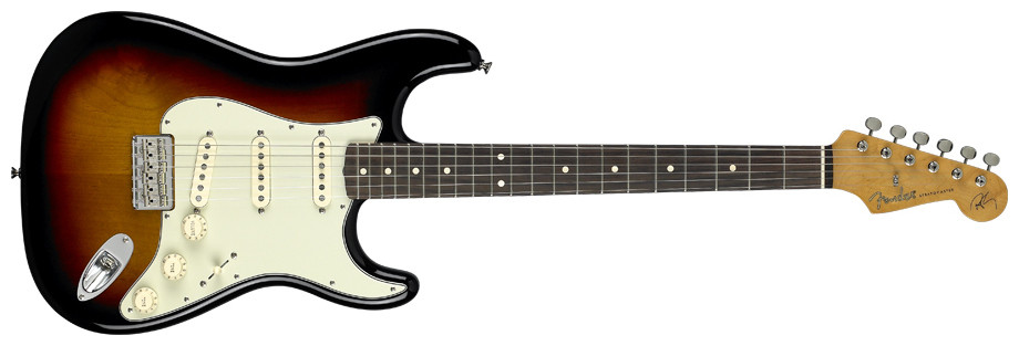 Hlavní obrázek ST - modely FENDER Robert Cray Stratocaster®, Rosewood Fretboard, 3-Color Sunburst