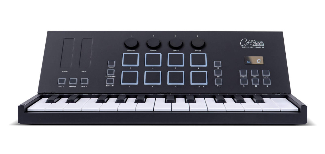 Hlavní obrázek MIDI keyboardy CARRY-ON Folding Controller 25 - Black