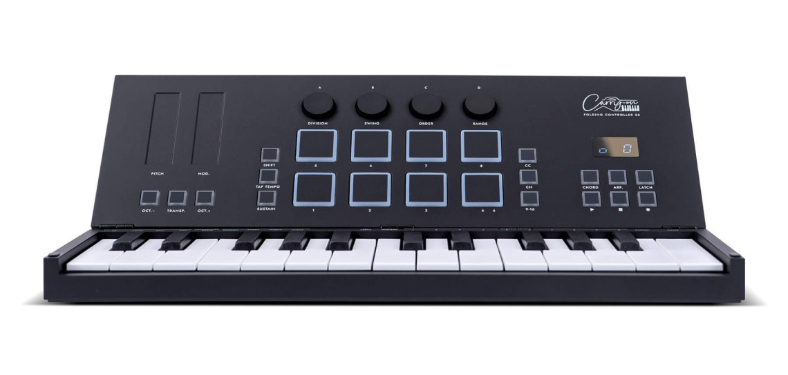 Hlavní obrázek Keyboardy/Klávesy/Kontrolery CARRY-ON Folding Controller 25 - Black