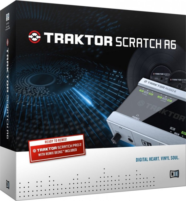 Hlavní obrázek Speciální zvukové karty pro DJ NATIVE INSTRUMENTS Traktor Scratch Audio A6