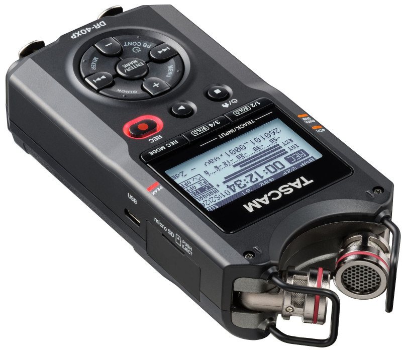 Hlavní obrázek Stereo rekordéry přenosné TASCAM DR-40XP