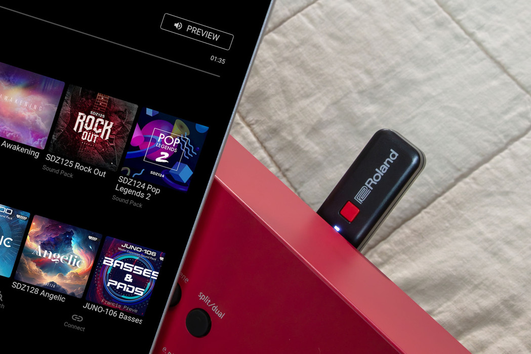 Hlavní obrázek Keyboardy s dynamikou ROLAND GO:KEYS 3 - Dark Red