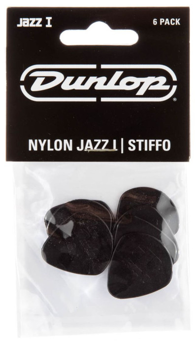 Hlavní obrázek Tvrdost do 2.0 DUNLOP Jazz I Black Stiffo 1.10 mm - 24 pack