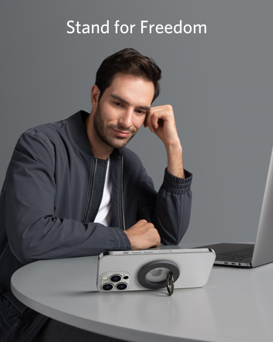 Hlavní obrázek Powerbanky a nabíječky ANKER Mag Go Ring Holder, Black