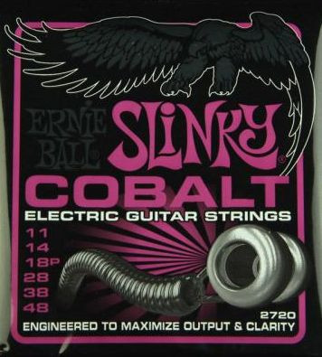Levně Ernie Ball P02720 Cobalt Power Slinky - .011 - .048