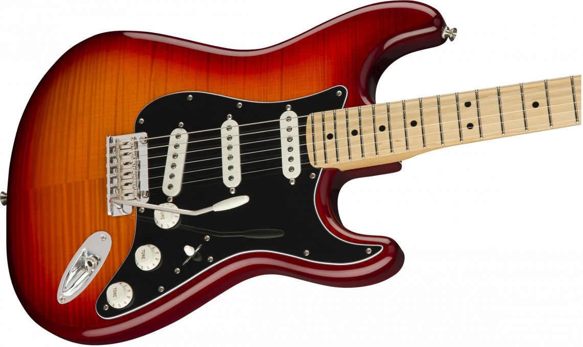 Hlavní obrázek ST - modely FENDER Player Stratocaster Plus Top Aged Cherry Burst Maple