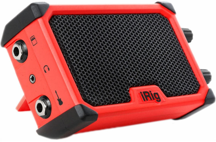 Hlavní obrázek Mobilní a bateriově napájené reproboxy IK MULTIMEDIA iRig Nano Amp - Red