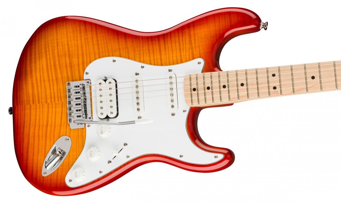 Hlavní obrázek ST - modely FENDER SQUIER Affinity Series Stratocaster FMT HSS - Sienna Sunburst