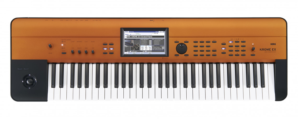 Hlavní obrázek Workstationy KORG KROME-61 EX CU