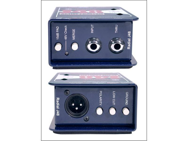 Hlavní obrázek DI boxy RADIAL J48 Active Direct Box