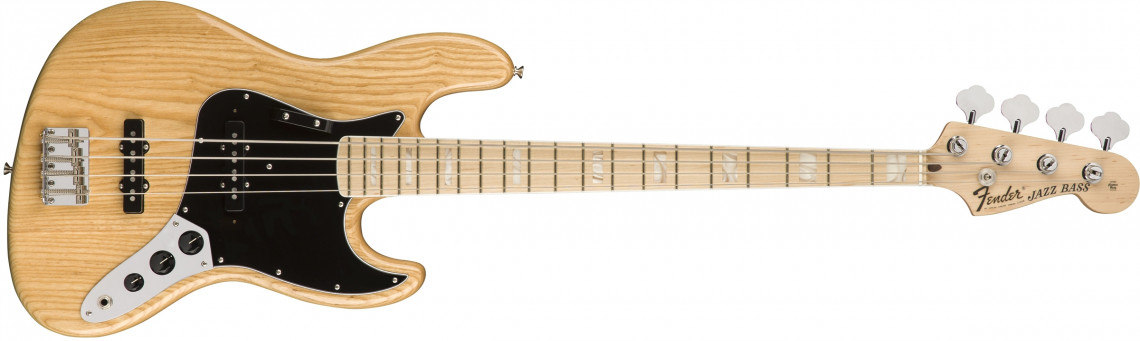 Hlavní obrázek JB modely FENDER American Original 70s Jazz Bass Natural Maple