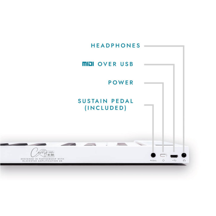 Hlavní obrázek Stage piana CARRY-ON Folding Piano 88 Touch - White