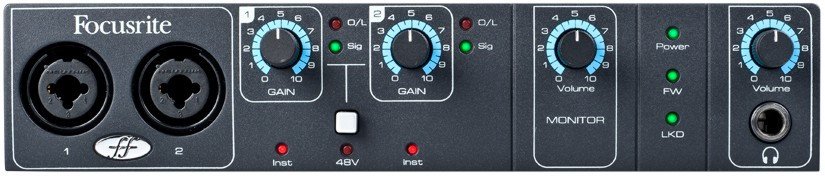 Hlavní obrázek FireWire zvukové karty FOCUSRITE Saffire PRO 14