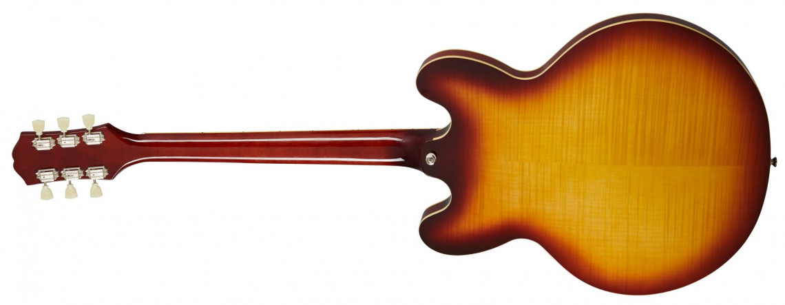 Hlavní obrázek Semiakustické a jazzové EPIPHONE ES-335 Figured - Raspberry Tea Burst