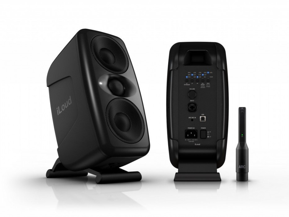 Hlavní obrázek Aktivní monitory s DSP korekcí akustiky IK MULTIMEDIA iLoud MTM