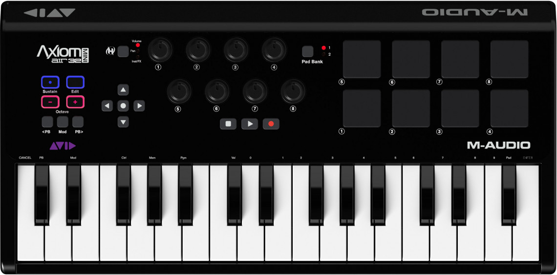 Hlavní obrázek MIDI keyboardy M-AUDIO Axiom Air Mini 32