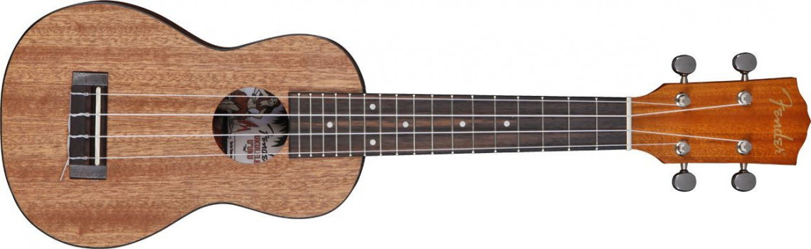 Hlavní obrázek Sopránové FENDER Ukulele U'Uku - Soprano, Natural