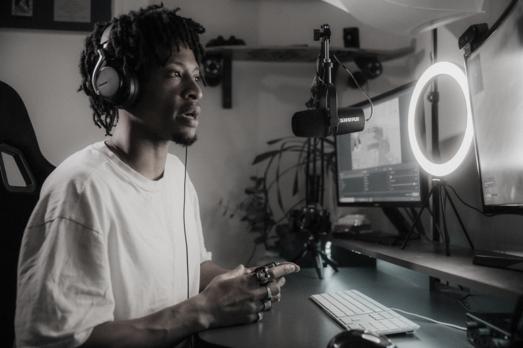 Hlavní obrázek Mikrofony pro rozhlasové vysílání SHURE MV7 K (black)