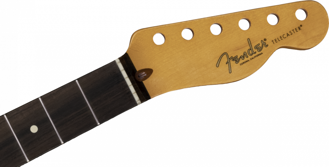 Hlavní obrázek Náhradní díly FENDER American Professional II Telecaster Neck, 22 Narrow Tall Frets, 9.5" Radius, Rosewood