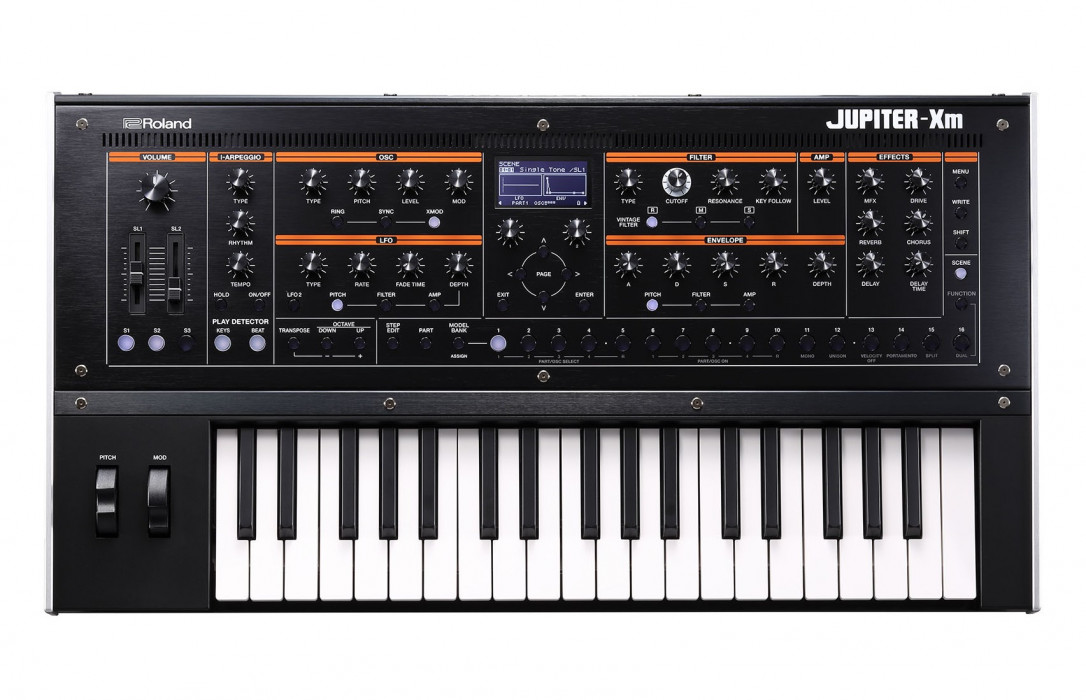 Hlavní obrázek Syntezátory, varhany, virtuální nástroje ROLAND JUPITER-Xm