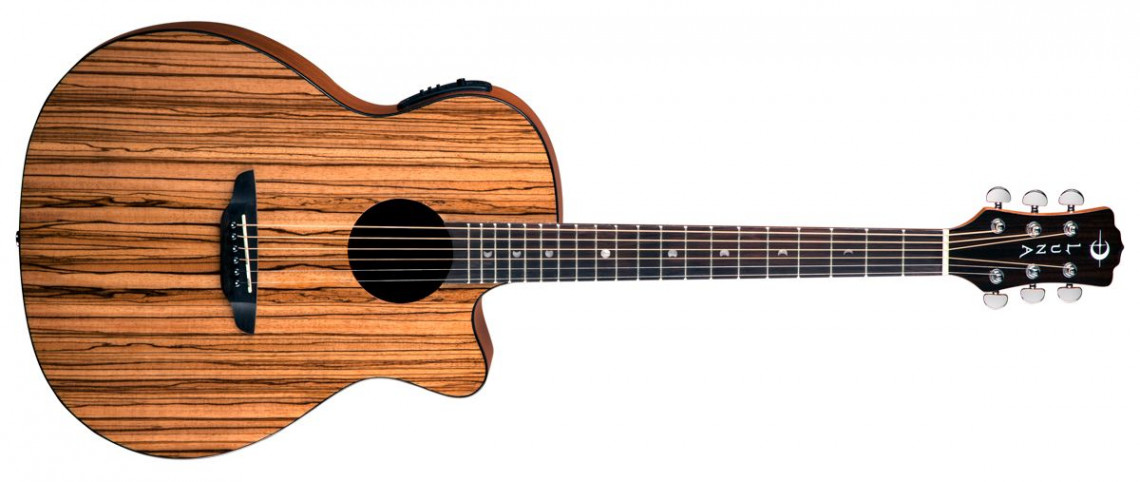 Hlavní obrázek Další tvary LUNA GUITARS Gypsy Zebrawood AE