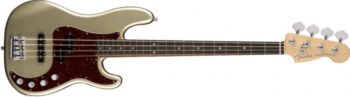 Hlavní obrázek PB modely FENDER American Elite Precision Bass Champagne Ebony