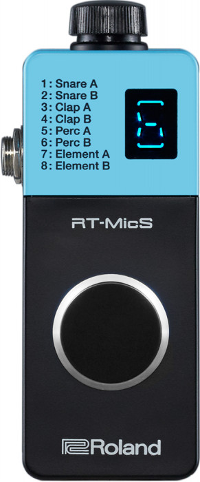 Hlavní obrázek Elektronické moduly ROLAND RT-MicS Hybrid Drum Module