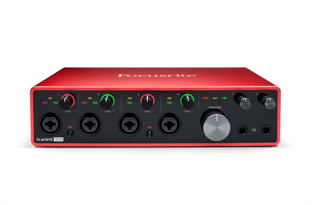 Hlavní obrázek USB zvukové karty FOCUSRITE Scarlett 18i8 3rd Generation