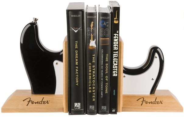 Hlavní obrázek Oblečení a dárkové předměty FENDER Bookends Stratocaster Black