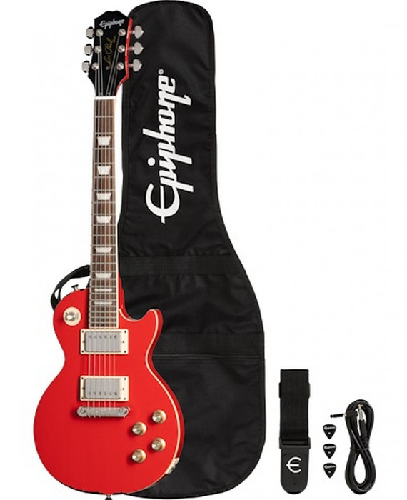 Hlavní obrázek Elektrické kytary EPIPHONE Power Players Les Paul - Lava Red