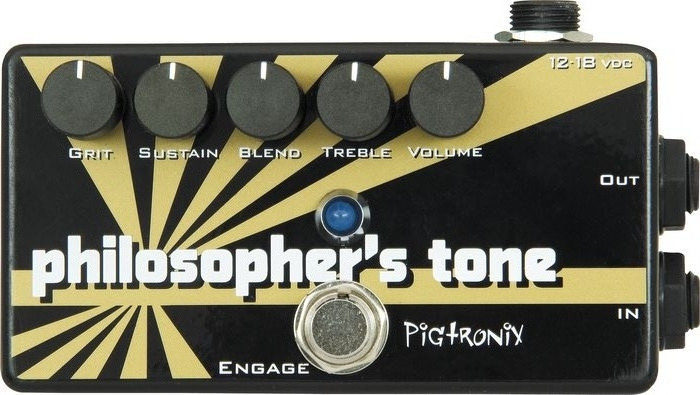 Hlavní obrázek Overdrive, distortion, fuzz, boost PIGTRONIX CSD Philosopher's Tone