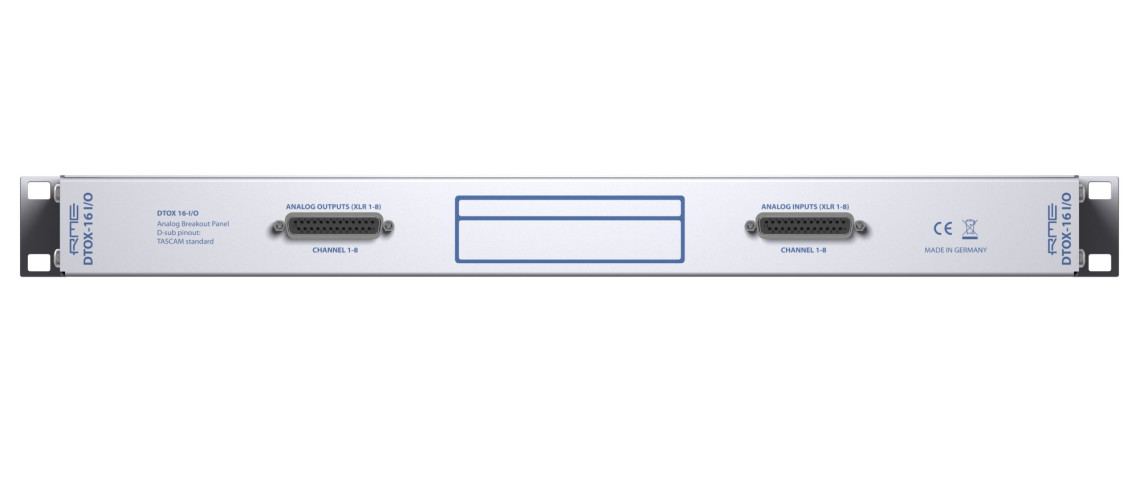 Hlavní obrázek AD/DA převodníky R.M.E. DTOX-16I/O