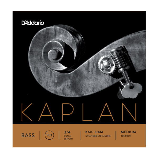 Hlavní obrázek Struny D´ADDARIO - BOWED K610 3/4M Kaplan Bass String Set - Medium