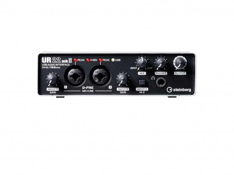 Hlavní obrázek USB zvukové karty STEINBERG UR22 MKII VE