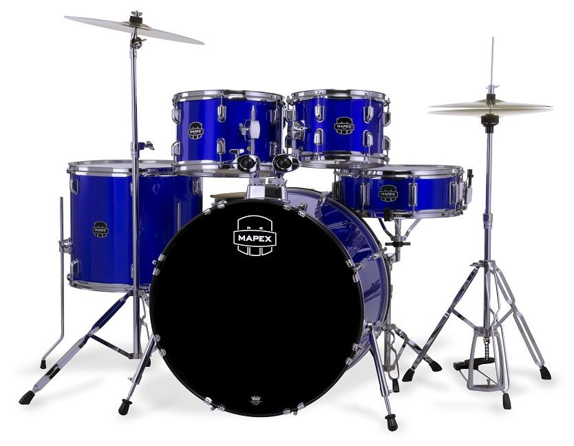 Hlavní obrázek 22“; 10“, 12“; 16“ MAPEX CM5294FTIB Comet - Indigo Blue