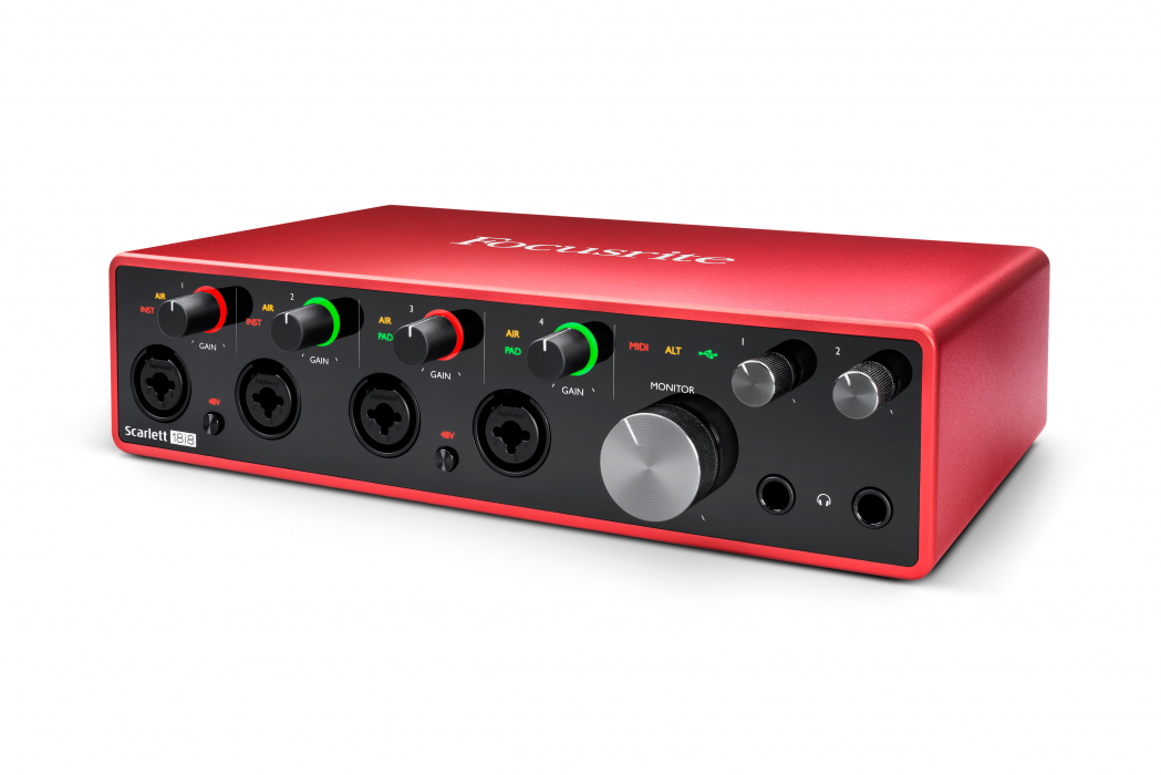 Hlavní obrázek USB zvukové karty FOCUSRITE Scarlett 18i8 3rd Generation